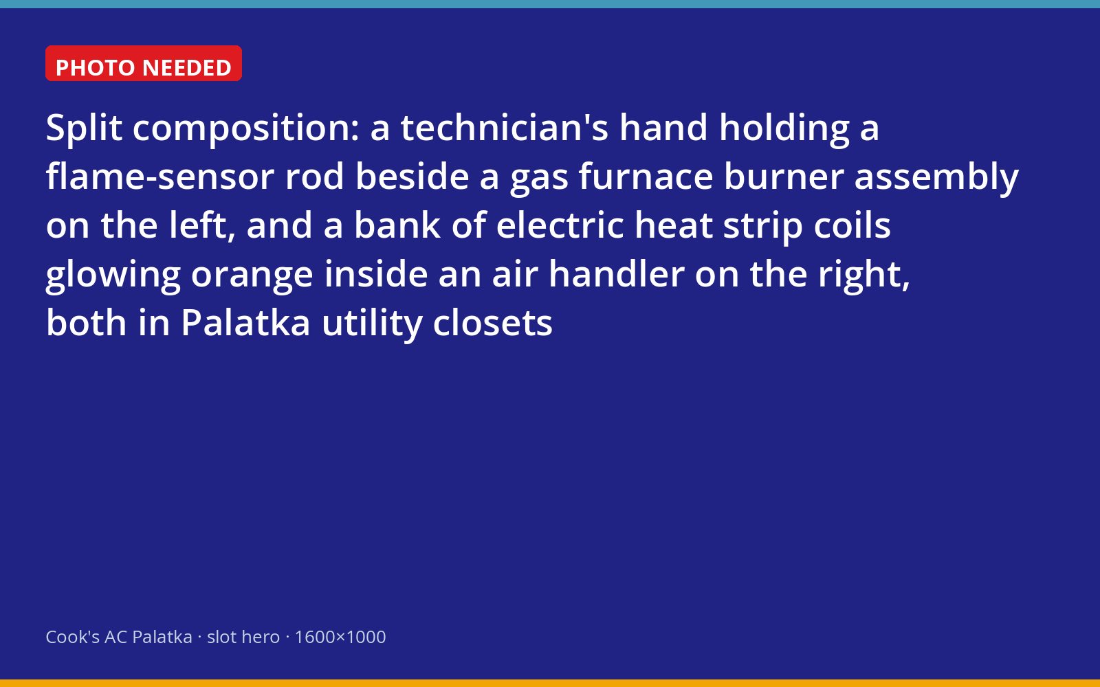 Gas furnace burner and electric heat strips, the two ways Palatka homes heat
